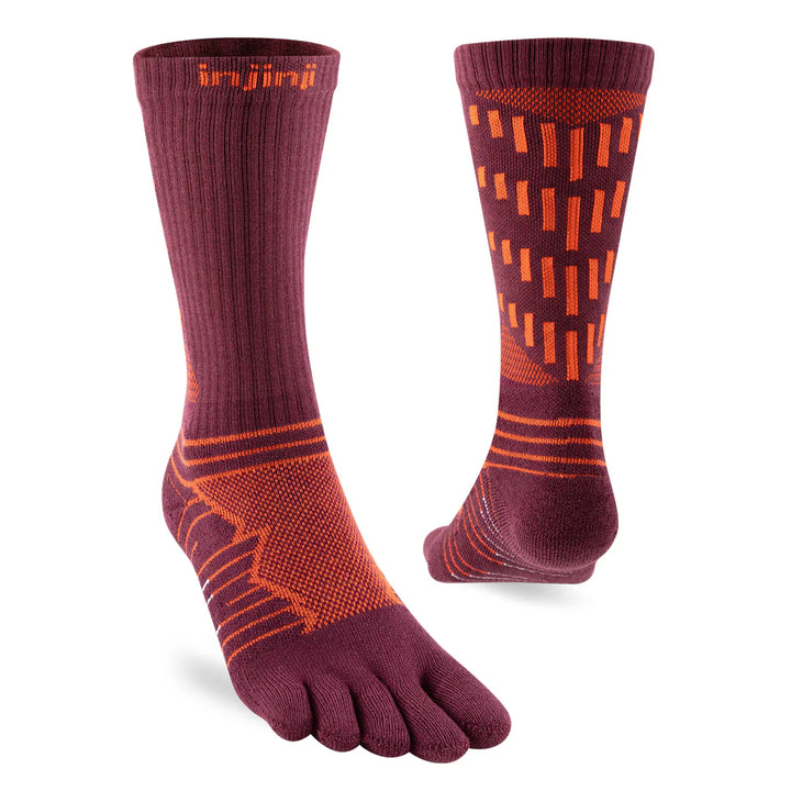 Injinji Men's Ultra Run Crew Socks