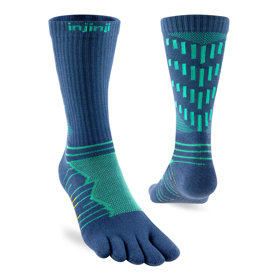 Injinji Men's Ultra Run Crew Socks