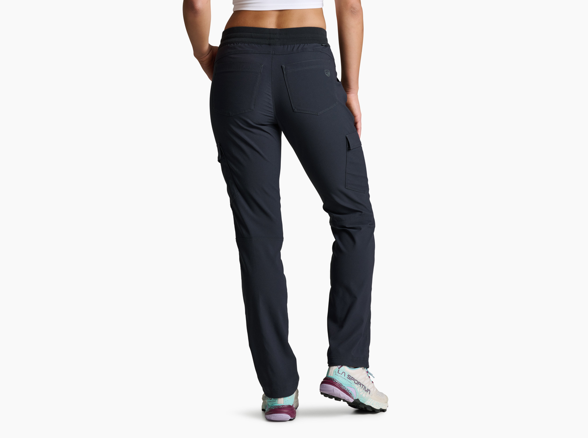Kuhl Trekr Straight Pants (Women's) — Black — Back