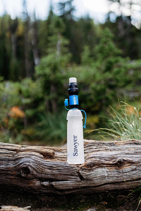 Sawyer Squeeze Water Filtration System w/ Cnoc Premium 1L Bottle