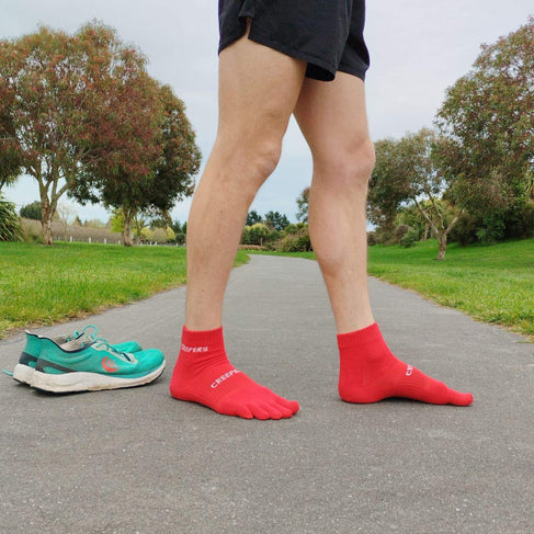 Creepers Merino Toe Socks 2.0 Quarter Crew