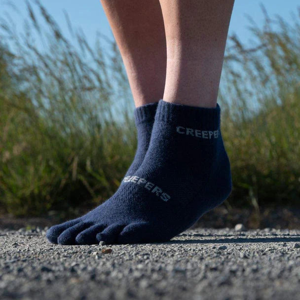 Creepers Merino Toe Socks 2.0 Quarter Crew