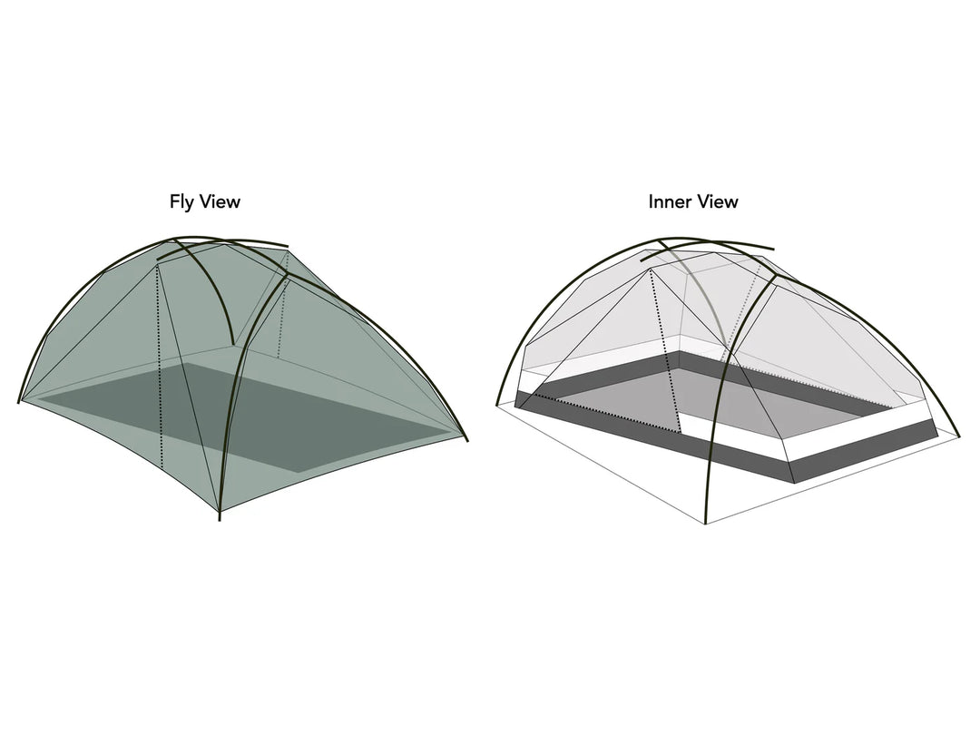 Durston X-Dome 2 Solid Ultralight Freestanding Tent