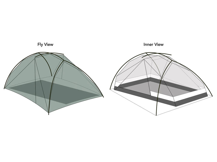 Durston X-Dome 2 Solid Ultralight Freestanding Tent