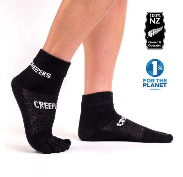 Creepers Merino Toe Socks 2.0 Quarter Crew