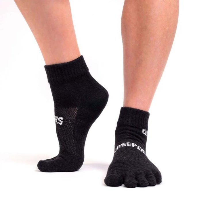 Creepers Merino Toe Socks 2.0 Quarter Crew