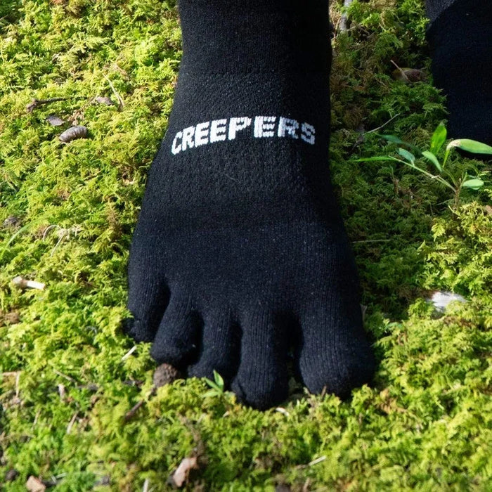Creepers Merino Toe Socks Over the Calf