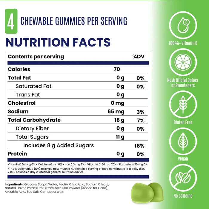 SaltStick Energy Gummies 50g