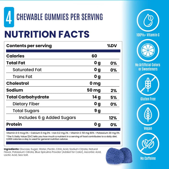 SaltStick Energy Gummies 50g