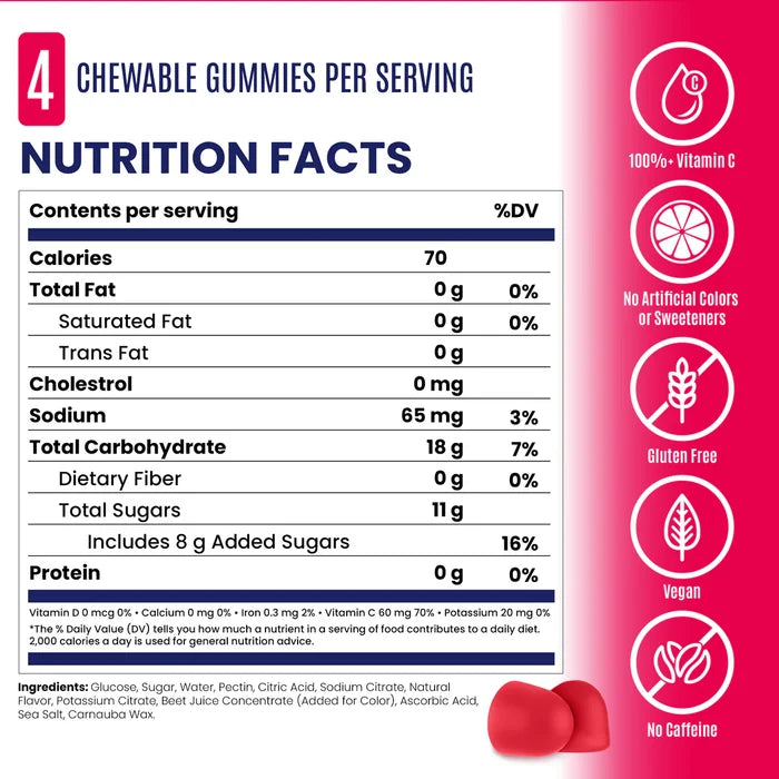 SaltStick Energy Gummies 50g