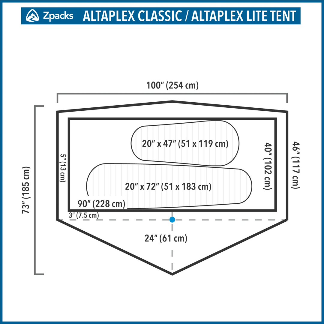 Zpacks Altaplex Ultralight Trekking Pole Tent