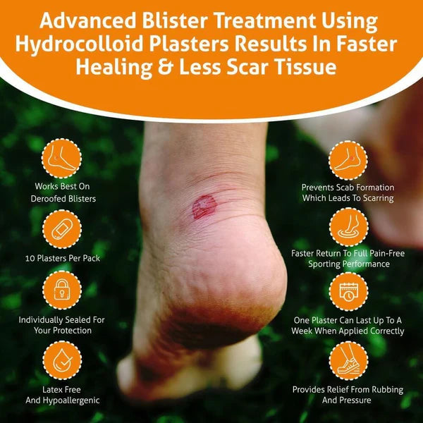 BlisterPod Hydrocolloid Blister Patches