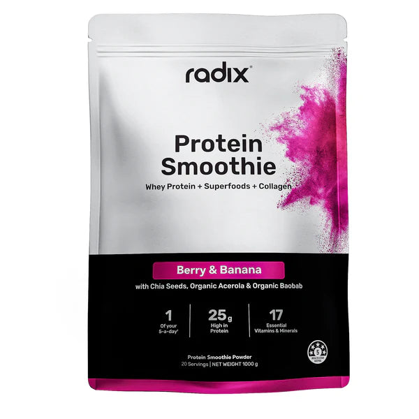 Radix Nutrition Whey Protein Smoothie