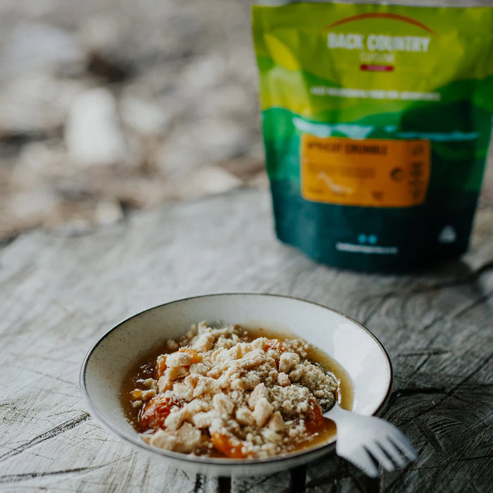 Back Country Cuisine Apricot Crumble