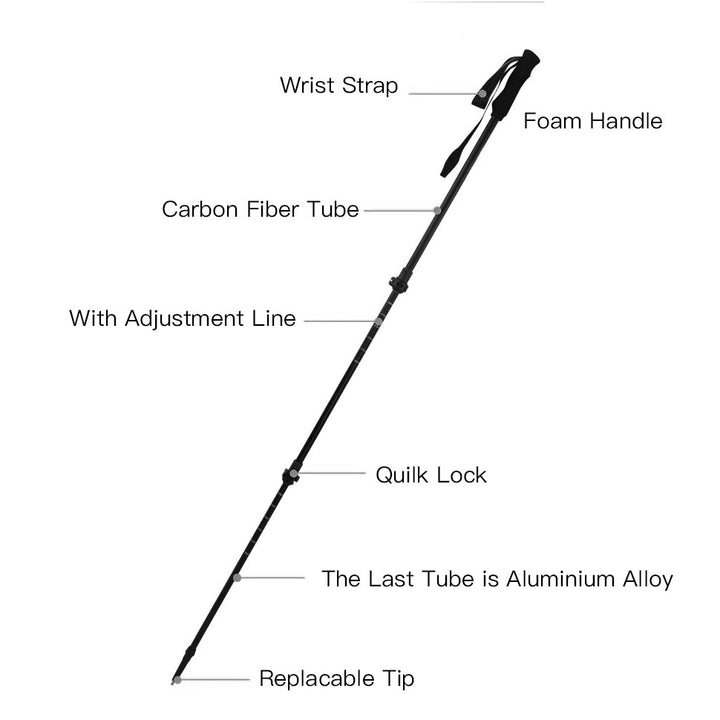 3F UL C1 Trekking Pole Single