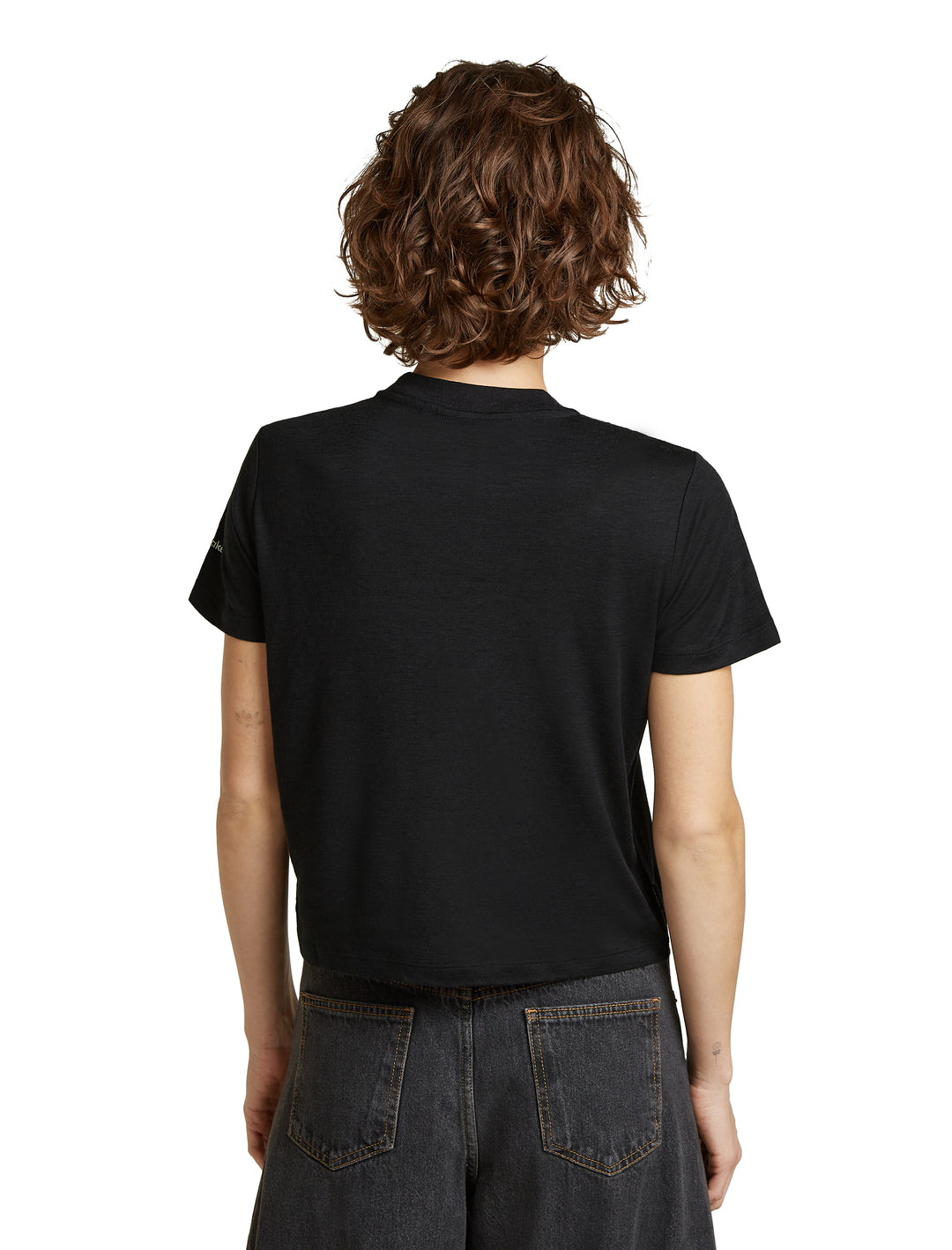 Icebreaker Merino 150 Tech Lite Short Sleeve Crop T-Shirt Women&