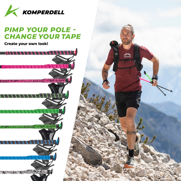 Komperdell FXP Carbon "The Erlkönig" Trail Running Poles