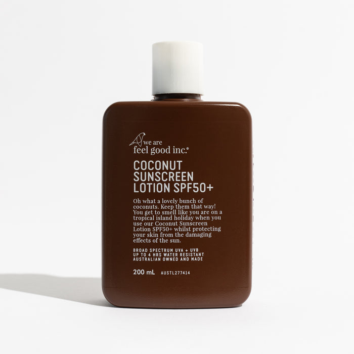 We Are Feel Good Coconut Sunscreen SPF50+