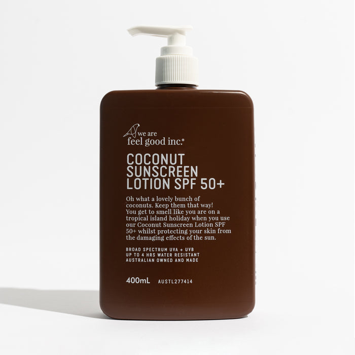 We Are Feel Good Coconut Sunscreen SPF50+