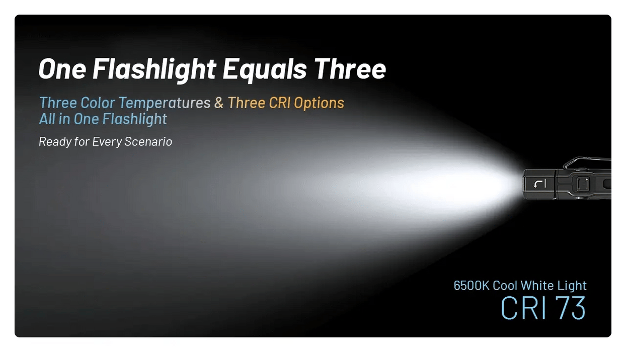 Nitecore EDC09 1600 Lumens Flashlight