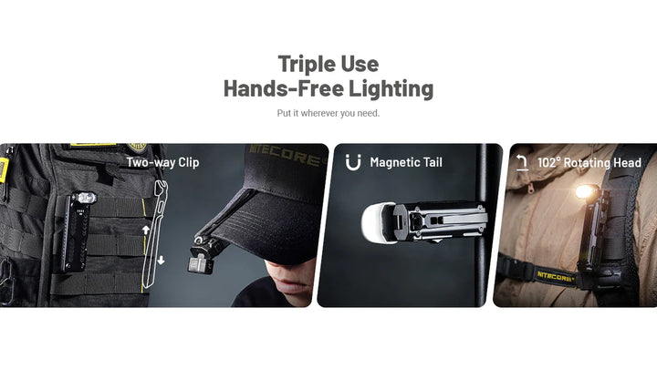 Nitecore EDC09 1600 Lumens Flashlight