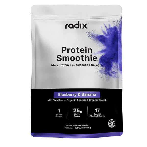 Radix Nutrition Whey Protein Smoothie