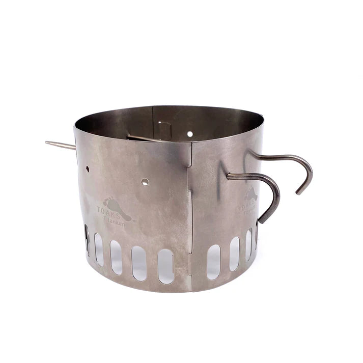 TOAKS Titanium Alcohol Stove Dual Stand and Windscreen