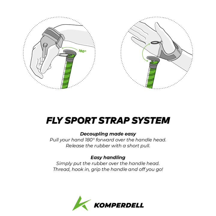 Komperdell FXP Carbon "The Erlkönig" Trail Running Poles