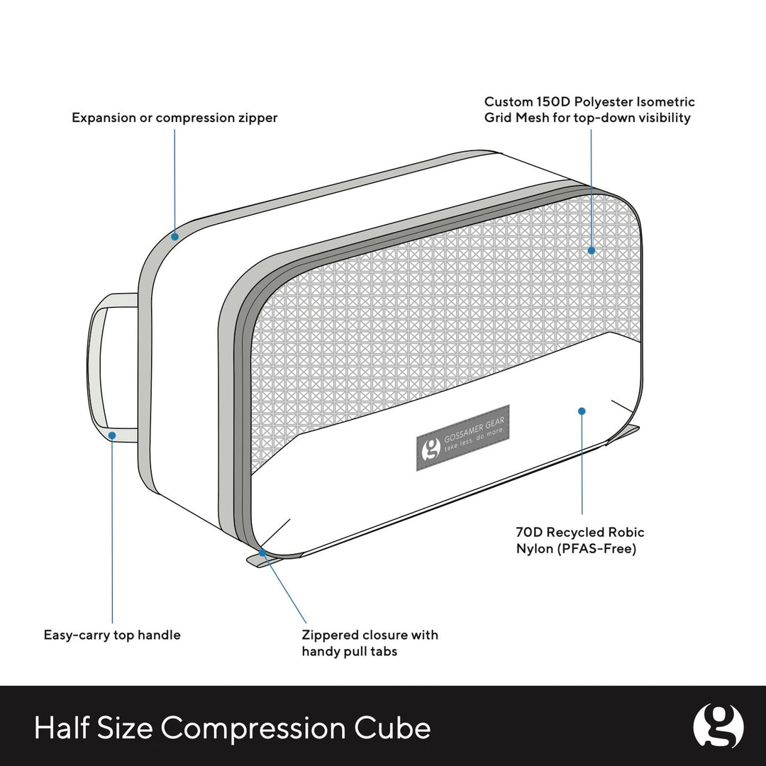 Gossamer Gear Compression Cube Packing Accessory