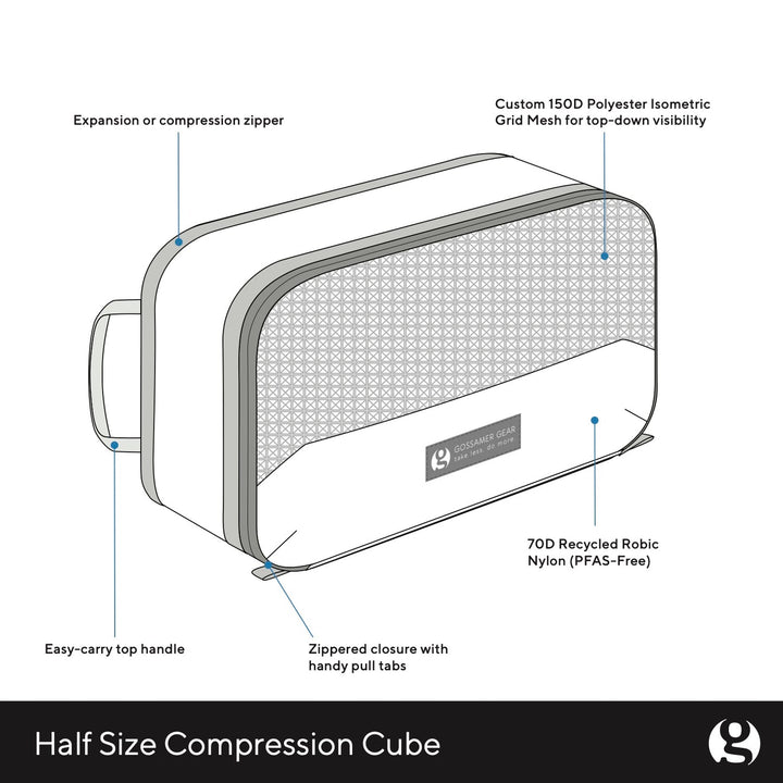 Gossamer Gear Compression Cube Packing Accessory