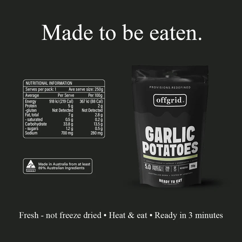 Offgrid Garlic Potatoes Side Meal 250g
