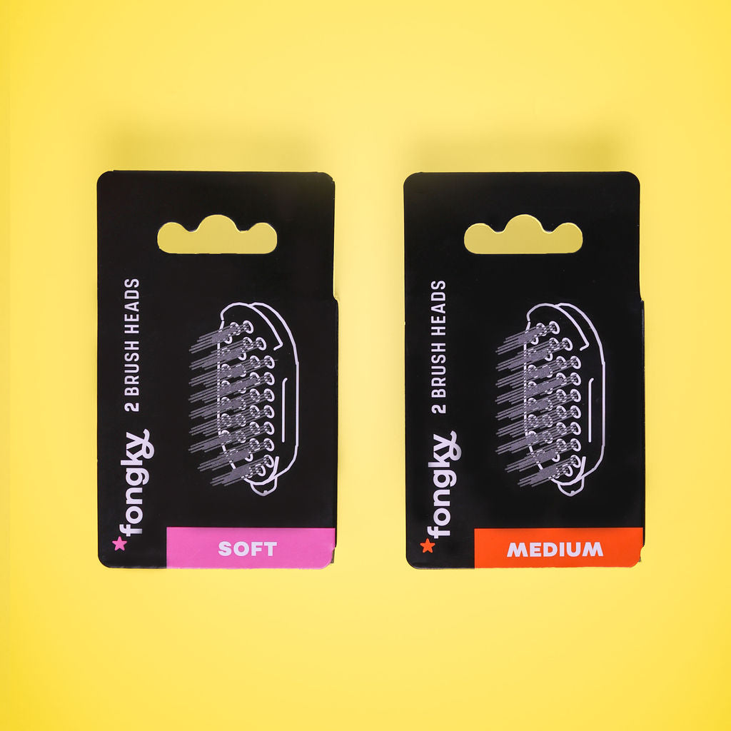 Fongky Toothbrush Head Refill Pack - Clearance