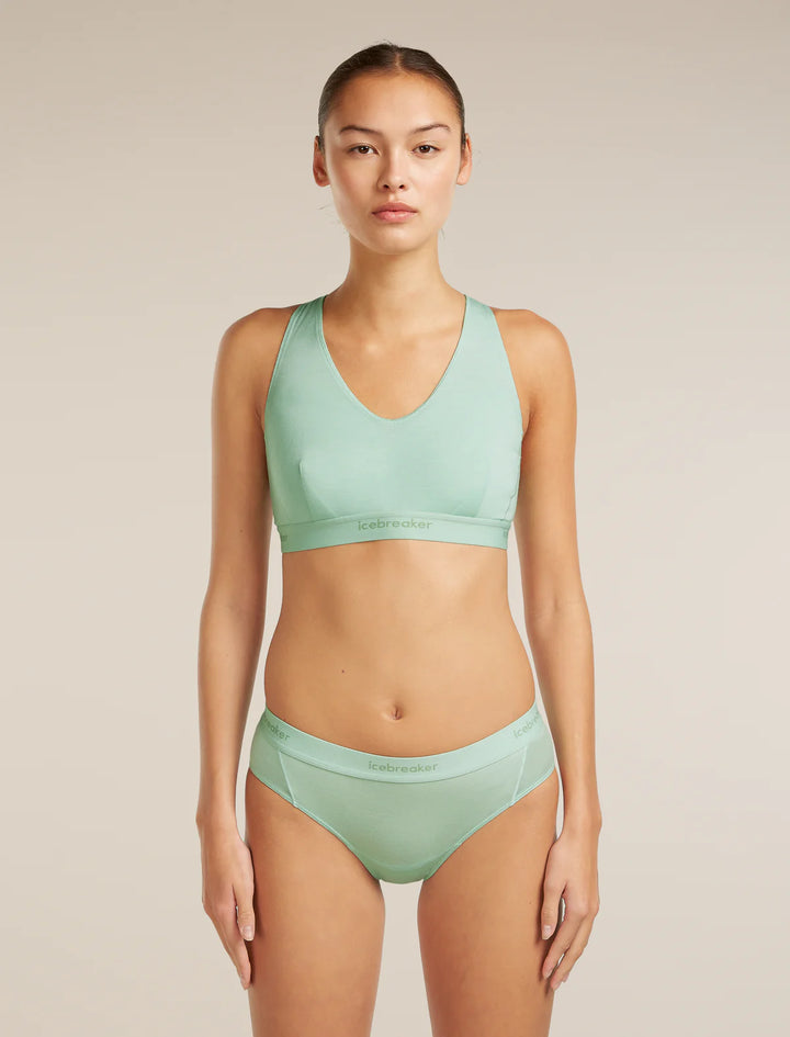 Icebreaker Women's Merino Blend 125 Cool-Lite Sprite Racerback Bra