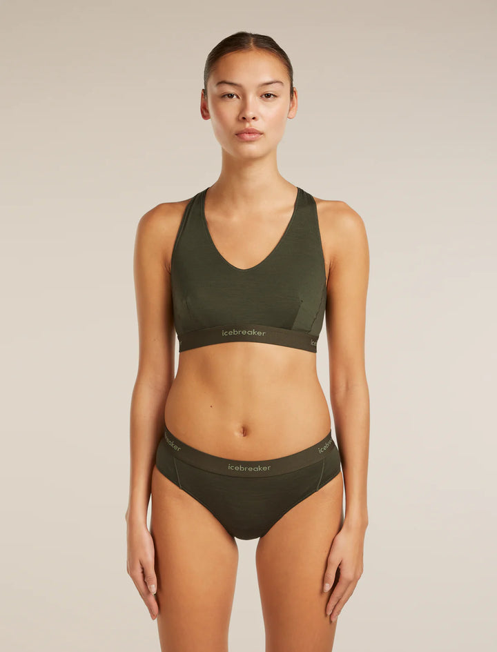 Icebreaker Women's Merino Blend 125 Cool-Lite Sprite Racerback Bra