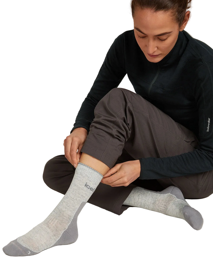 Icebreaker Merino Hike+ Light Crew Socks Women&