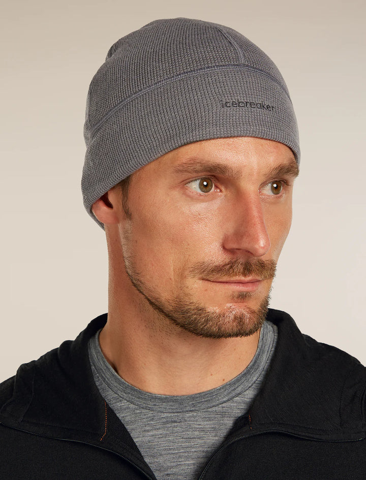 Icebreaker Merino 260 Waffle Knit Wander Reversible Beanie