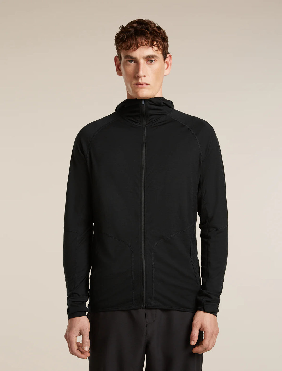 Icebreaker Men's Merino 150 MerinoFine Ace Long Sleeve Zip Hoodie
