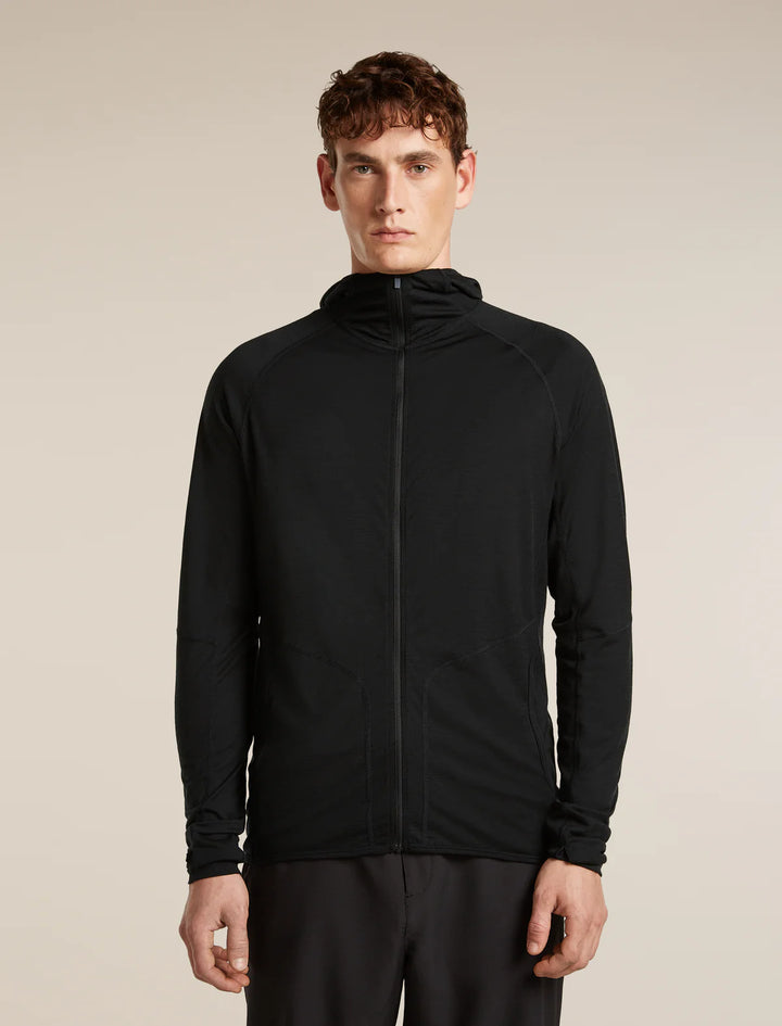 Icebreaker Men's Merino 150 MerinoFine Ace Long Sleeve Zip Hoodie