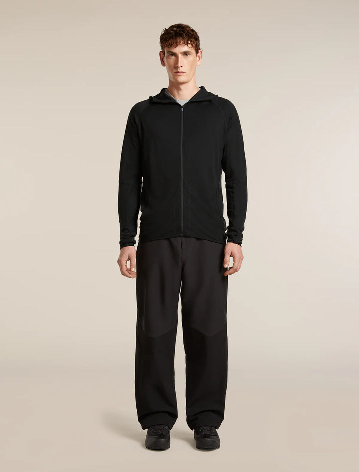 Icebreaker Men's Merino 150 MerinoFine Ace Long Sleeve Zip Hoodie