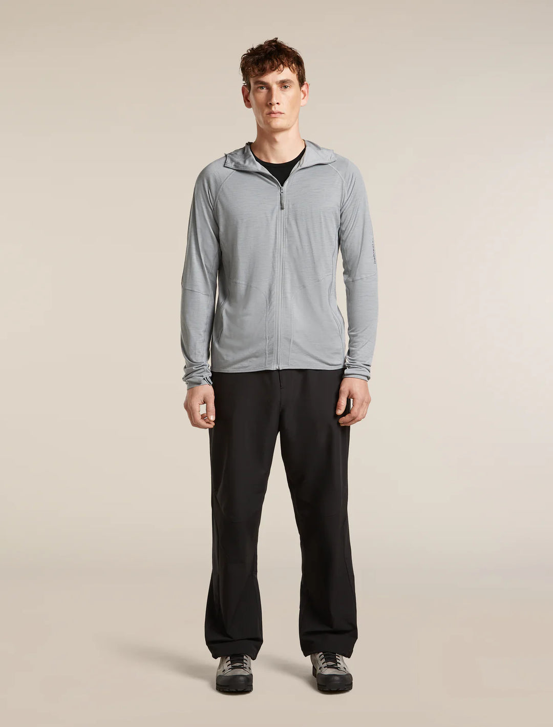 Icebreaker Men's Merino 150 MerinoFine Ace Long Sleeve Zip Hoodie