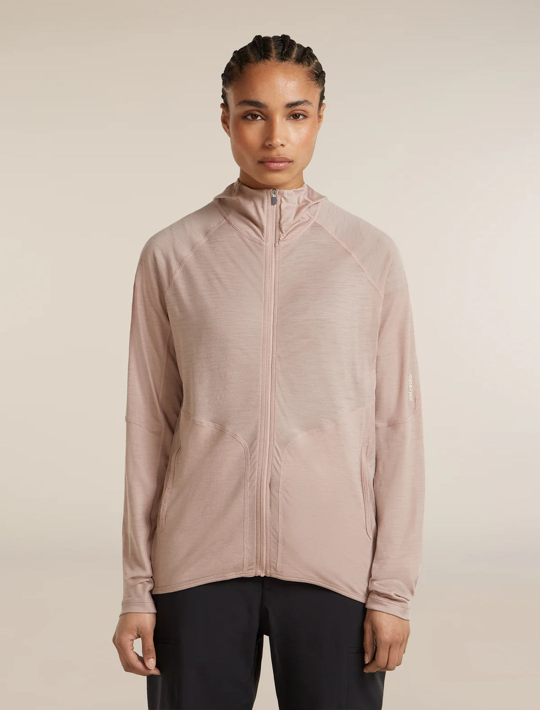 Icebreaker Women's Merino 150 MerinoFine Ace Long Sleeve Zip Hoodie
