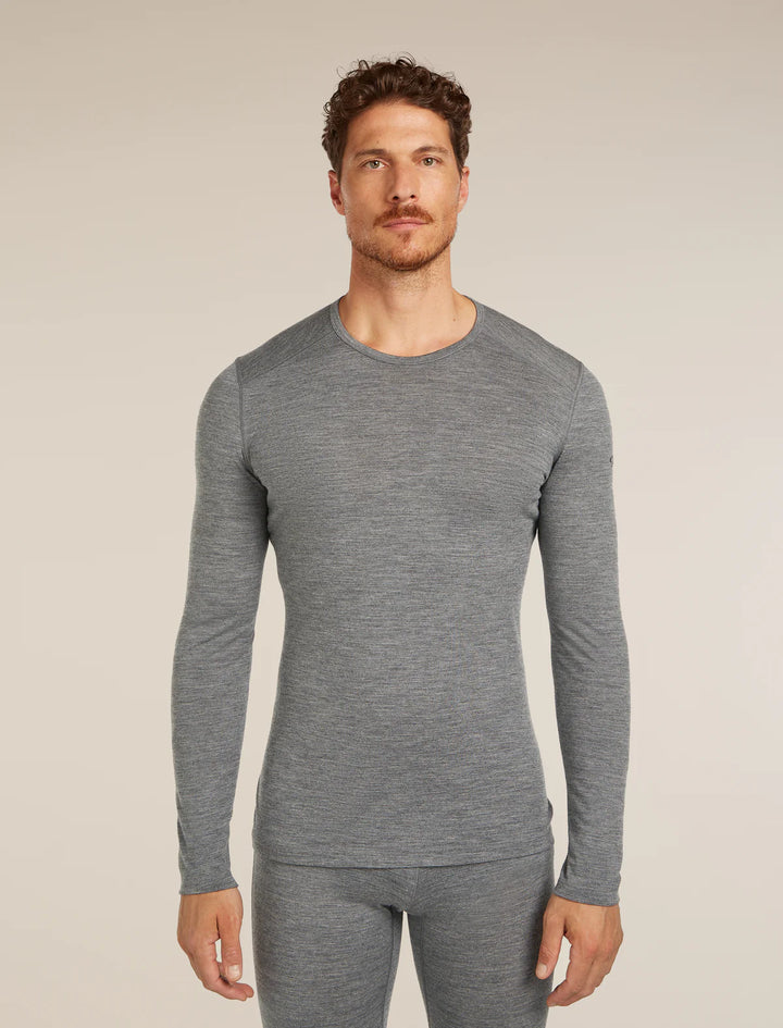 Icebreaker Men's Merino 200 Oasis LS Crew Thermal Top