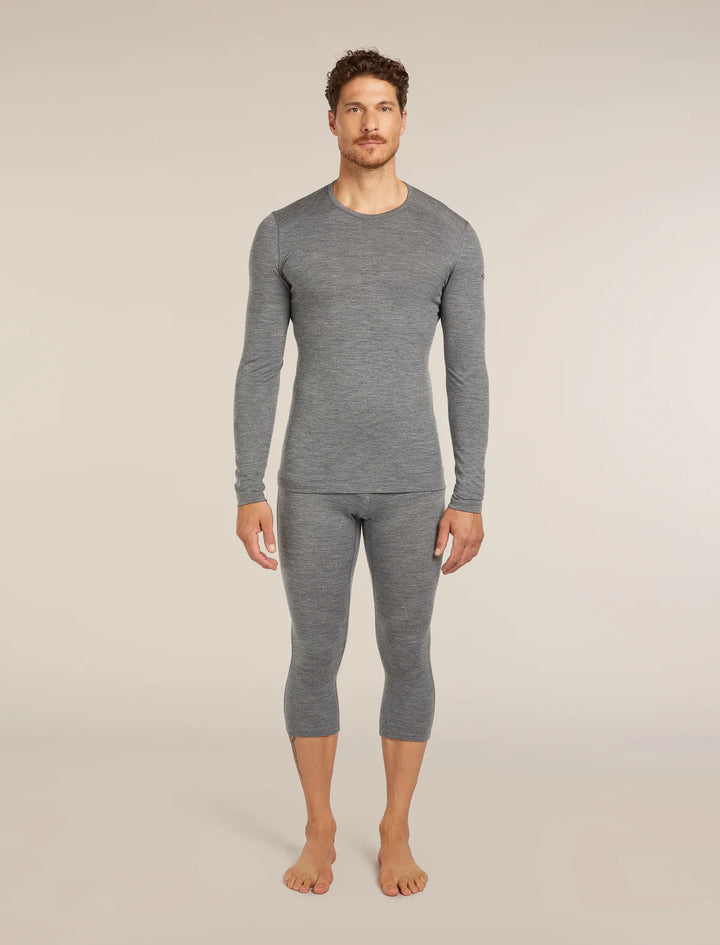 Icebreaker Men's Merino 200 Oasis LS Crew Thermal Top