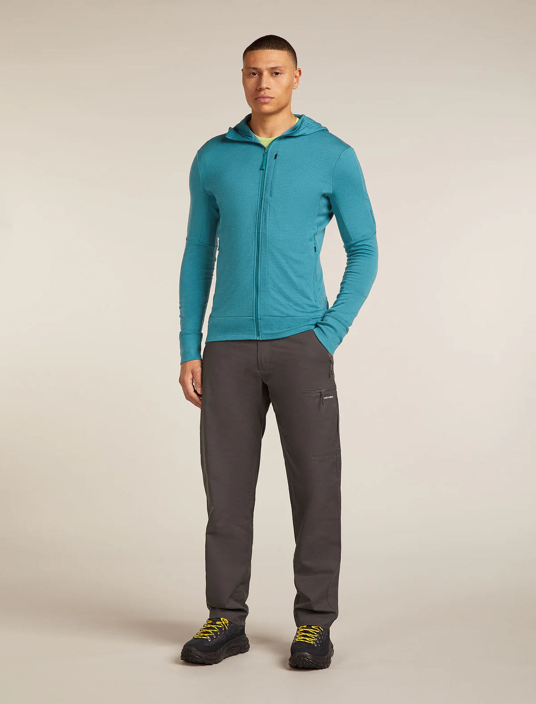 Icebreaker Men's Merino 260 Quantum Long Sleeve Zip Hoodie