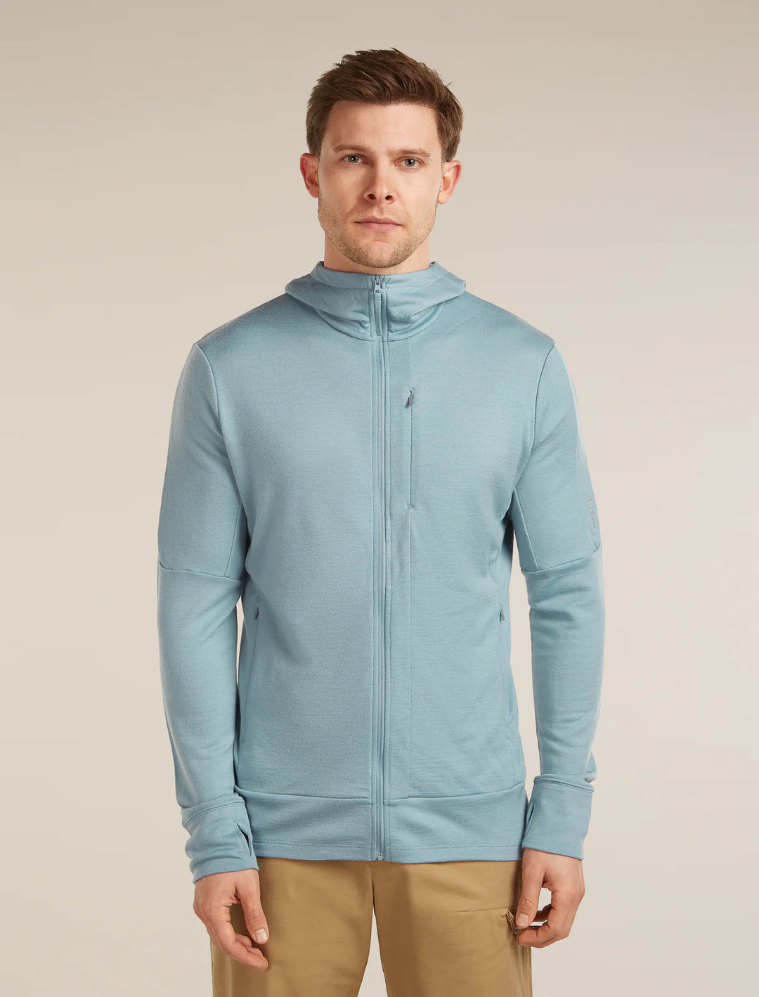 Icebreaker Men's Merino 260 Quantum Long Sleeve Zip Hoodie