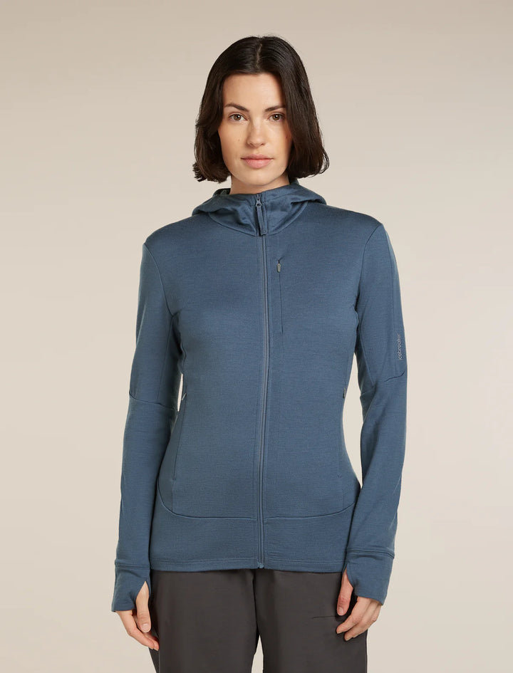 Icebreaker Women's Merino 260 Quantum Long Sleeve Zip Hoodie
