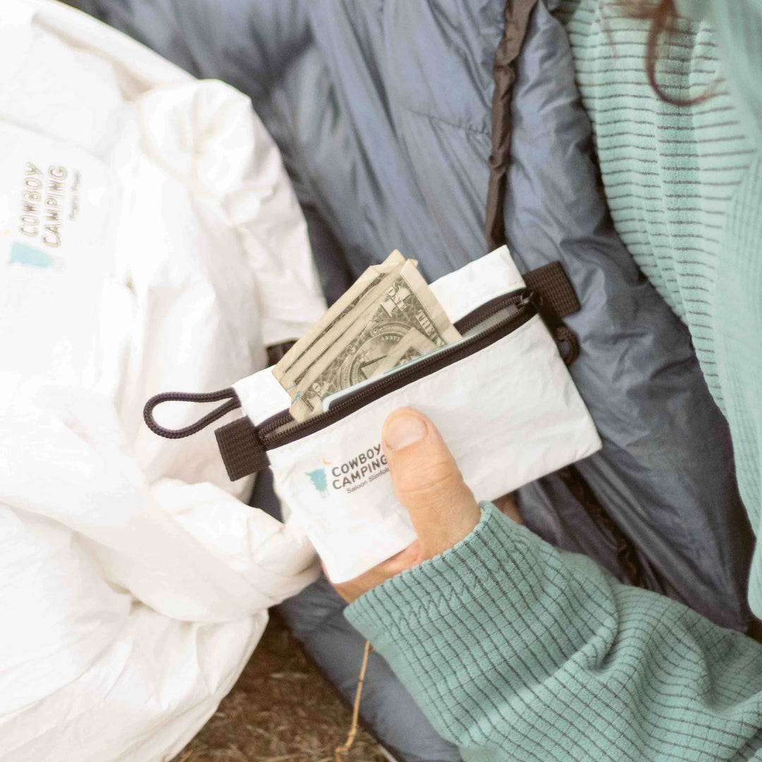 Cowboy Camping "Saloon Slimfold" Zippered Wallet
