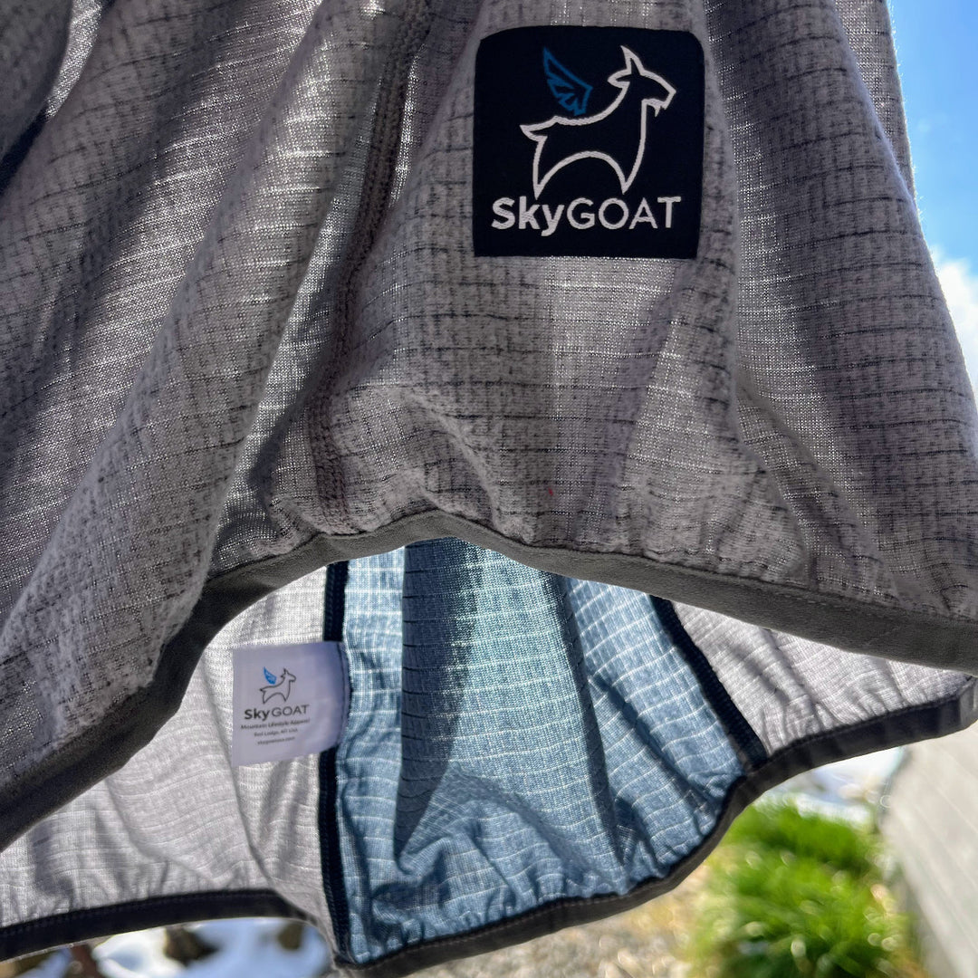 SkyGOAT Half-Zip AIR 70 Fleece Hooded Jacket Men's