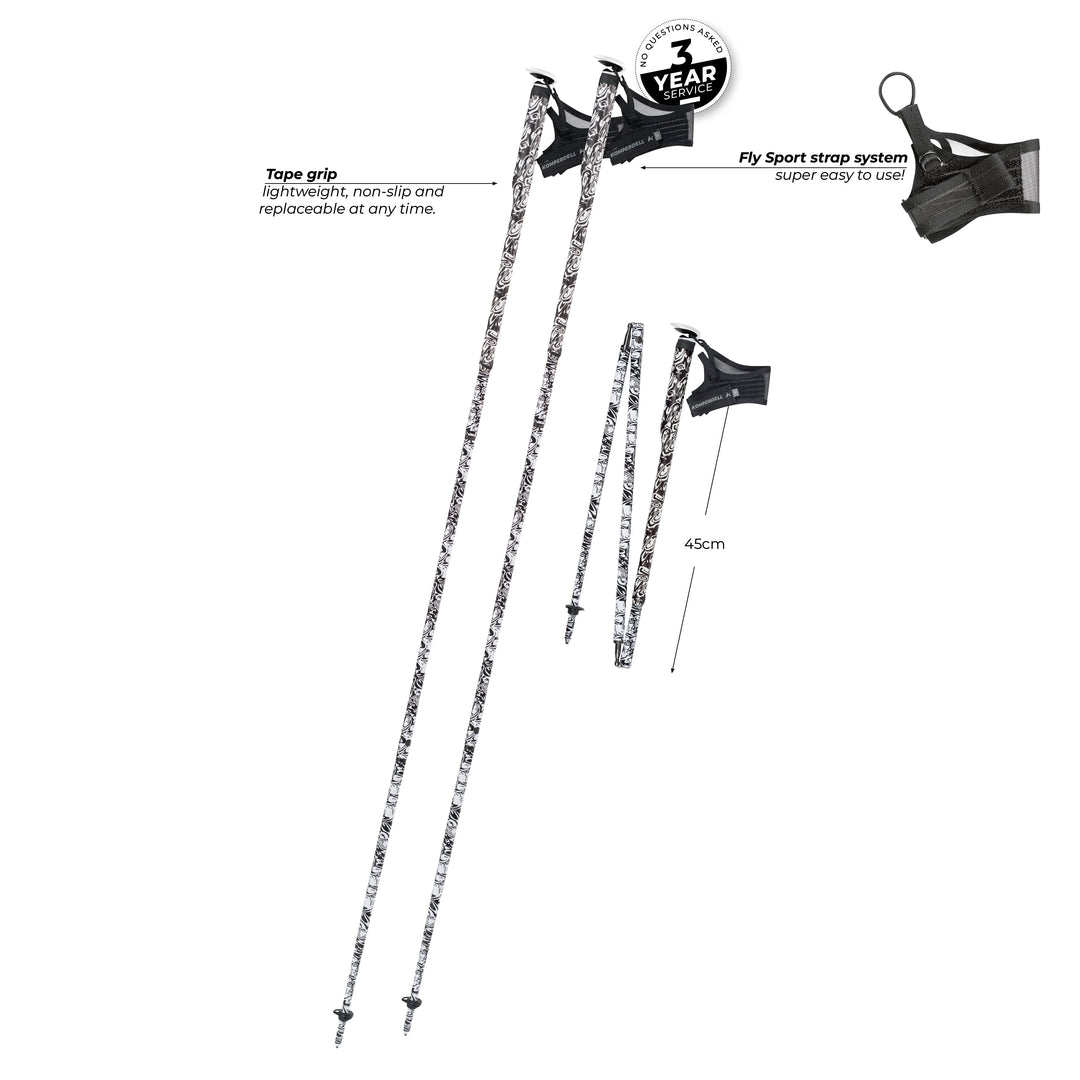 Komperdell FXP Carbon "The Erlkönig" Trail Running Poles