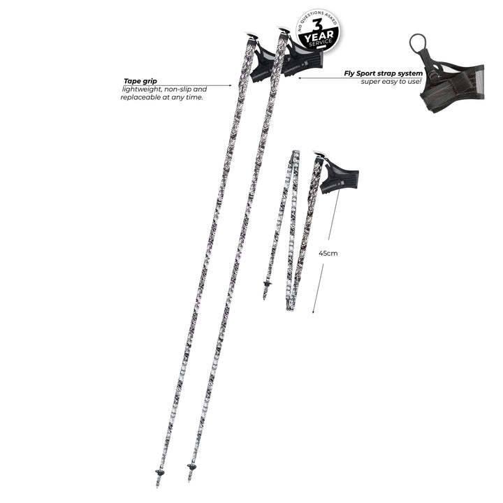 Komperdell FXP Carbon "The Erlkönig" Trail Running Poles
